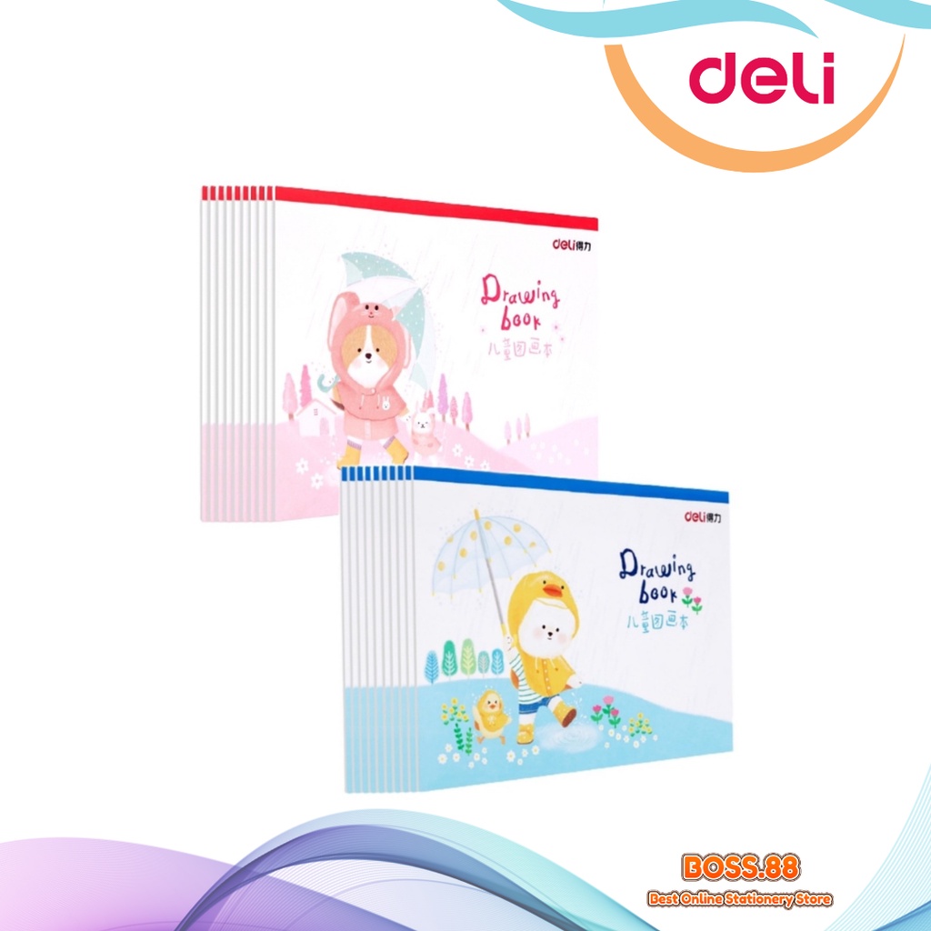

DRAWING BOOK / BUKU GAMBAR A4 DELI 73381