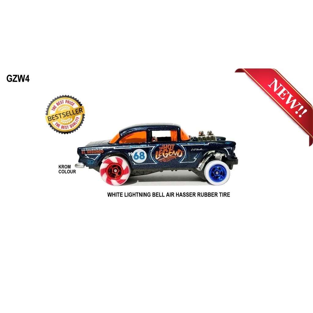 Ban Karet HW GASSER CANDY CANE SPECIAL EDITION RARE TYPE 2