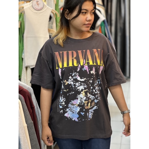 kaos band nirvana by hnm