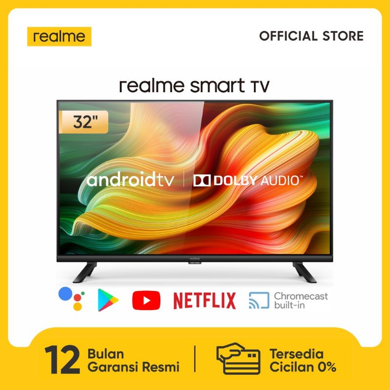TV REALME 32INCH SMART TV ANDROID TV 32 INCH