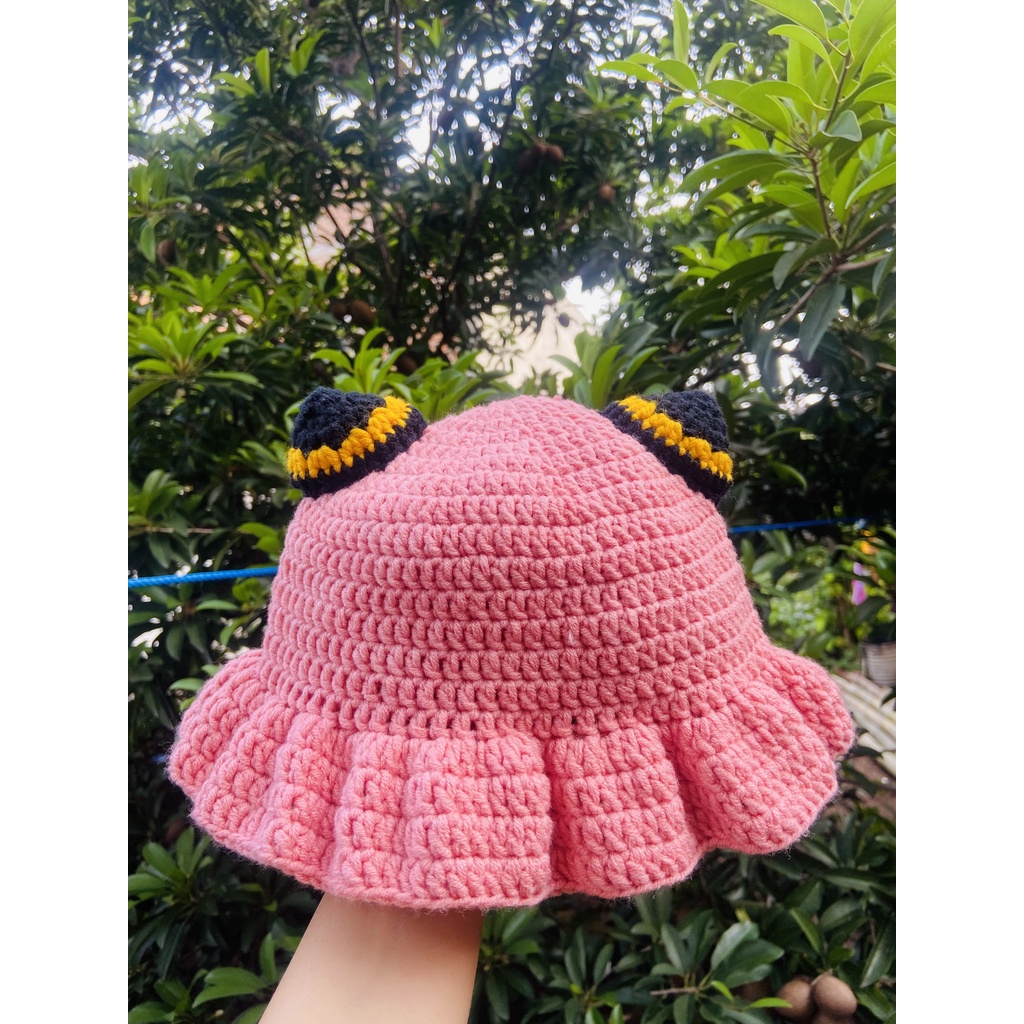 Topi Rajut Anya/Bucket Hat Anya