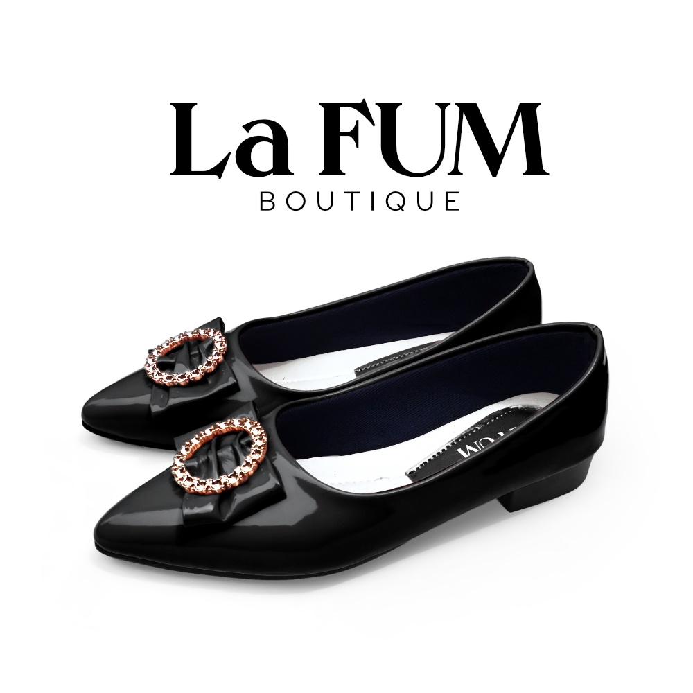 Sepatu pansus wanita Casual pantofel kerja New Arrival - Jazlyn by La FUM