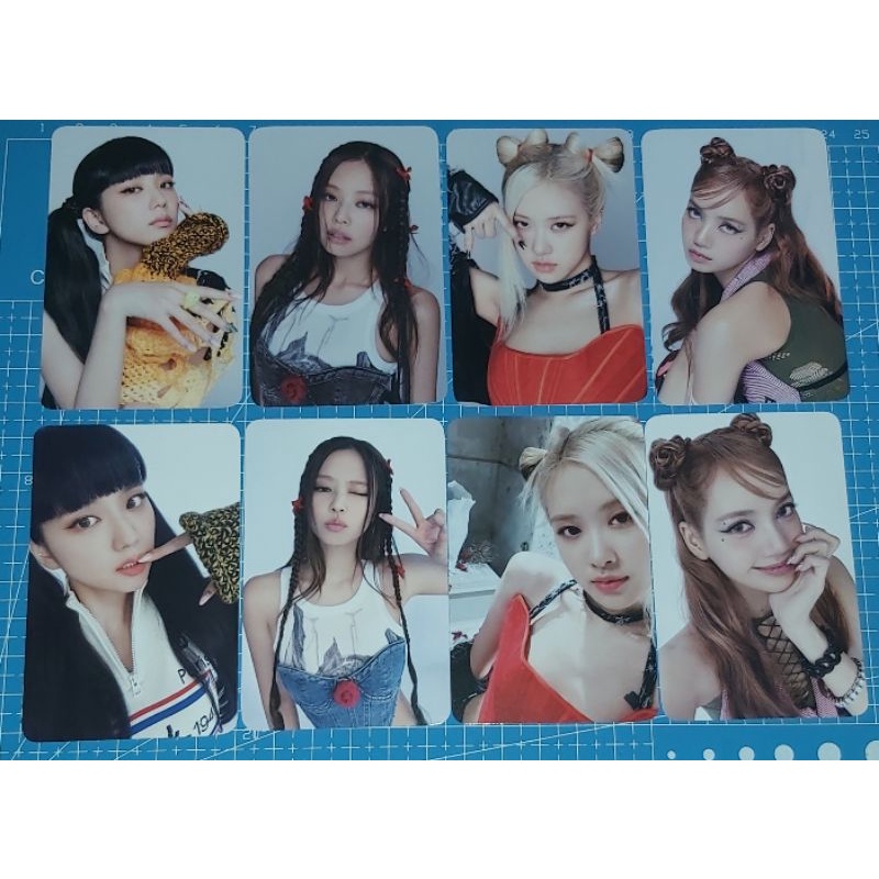 [READY] (BACA DESKRIPSI) MD BLACKPINK BORN PINK PHOTOCARD + TOPLOADER KIT
