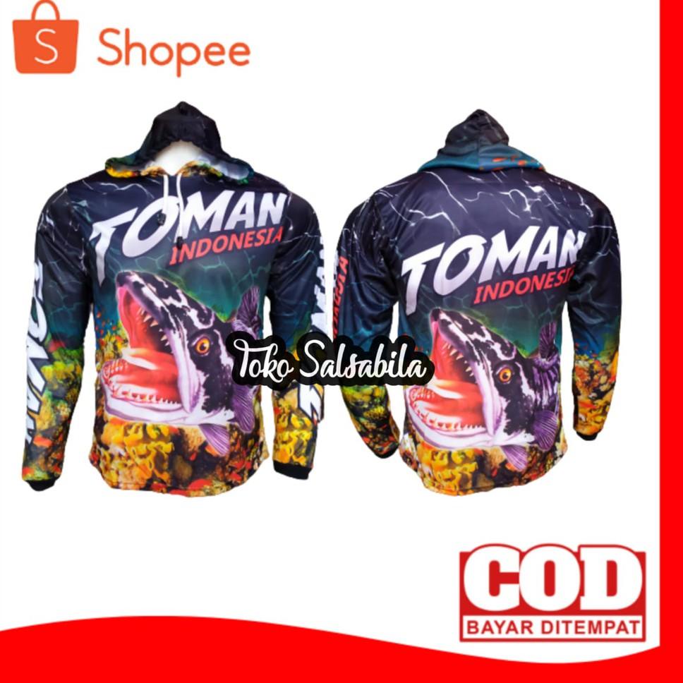 AU.31Oc22ᴰ • Jersey Mancing Hoodie Lengan Panjang / Kaos Mancing Tudung / Baju Mancing Mania Jersey 
