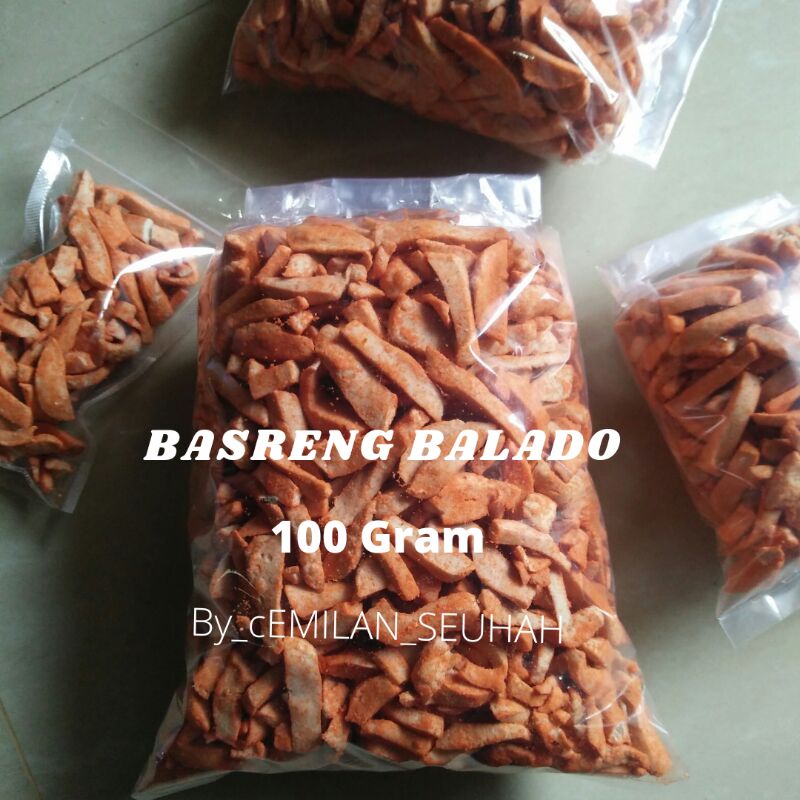 Basreng balado stik Gurih kriuk 100gram