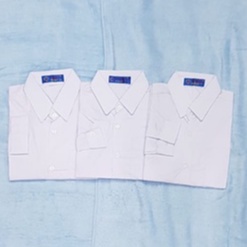 Baju Sekolah / Seragam sekolah Lengan Panjang Polos  SD  SMP  SMA