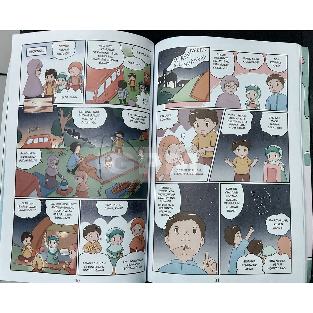 Buku Anak : Komik Sains Qurani | Full Color | Ihsan Kids