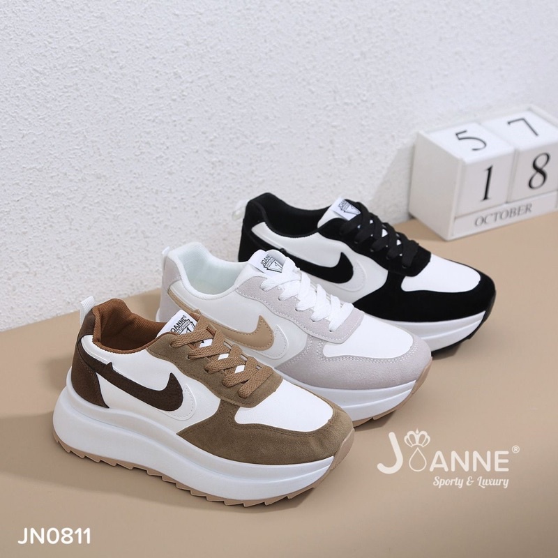 JOANNE Highsole Sporty Sneakers Shoes JN0811 [ORIGINAL BRAND]