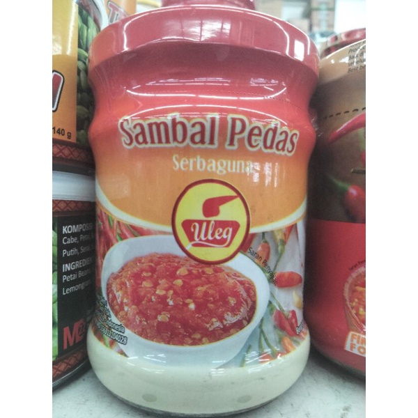

sambal uleg pedas serbaguna