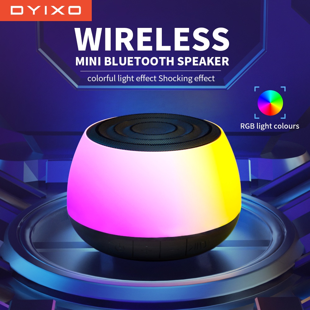 Bluetooth Speaker Mini led Portable Wireless Speaker 9D Stereo