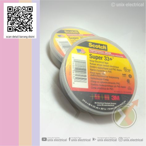 Isolasi Super 33 Scotch 3M