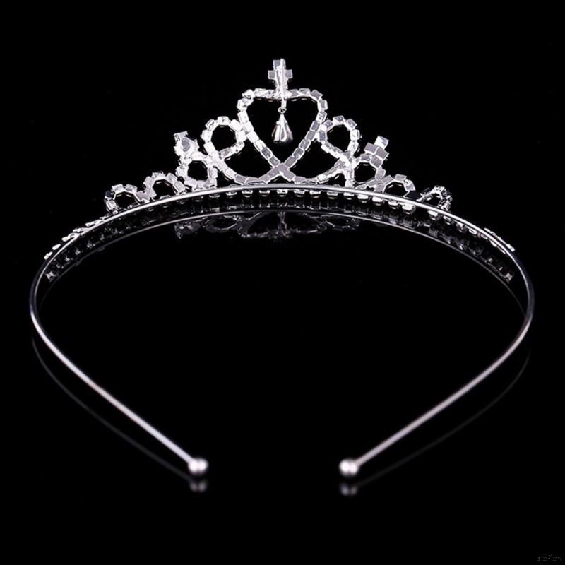 【Hadiah Ulang Tahun】Putri Putri Crown Headband Tiara Hair Sticks Aksesori Rambut Putri