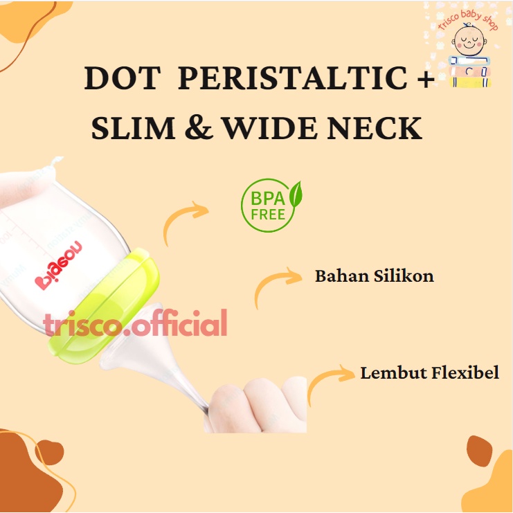 Dot Peristaltik Plus Wide Neck dan Slim Neck