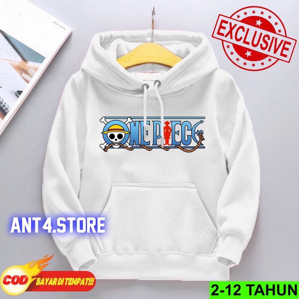 Hoodie Anak Laki Laki Perempuan / Hodie ANIME JEPANG  Anak Usia 2 3 4 5 6 7 8 9 10 11 12 Tahun / Jaket ONE PIECE Anak Cewek Cowok / Switer Distro Bisa Cod / Suiter Anak Terbaru / Sweeter Anak / Switer Anak