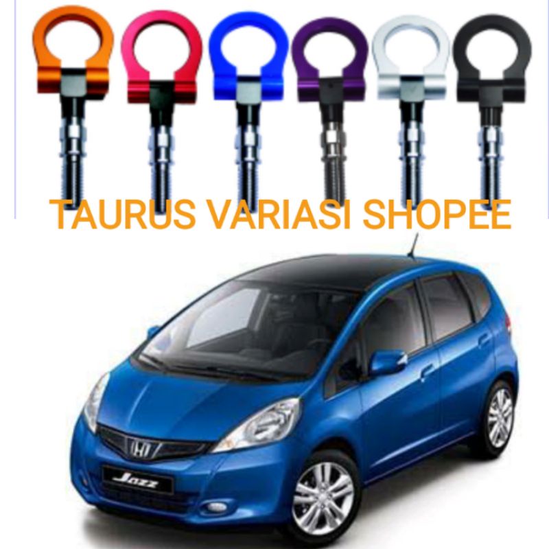 Towing Hook bumper Depan Derek Mobil honda jazz new ge8 / fit 2008/2009/2010/2011/2012/2013
