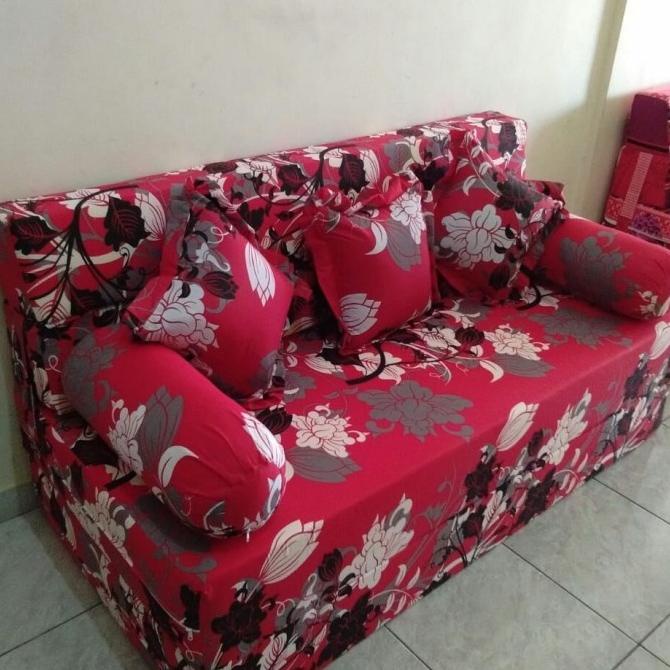Cover/Sarung Sofa Bed Inoac ukuran 200 x 160 x