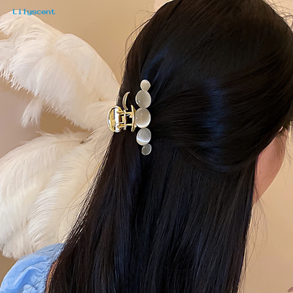 Jepit Rambut Bahan Alloy Stainless Gaya Korea Untuk Wanita