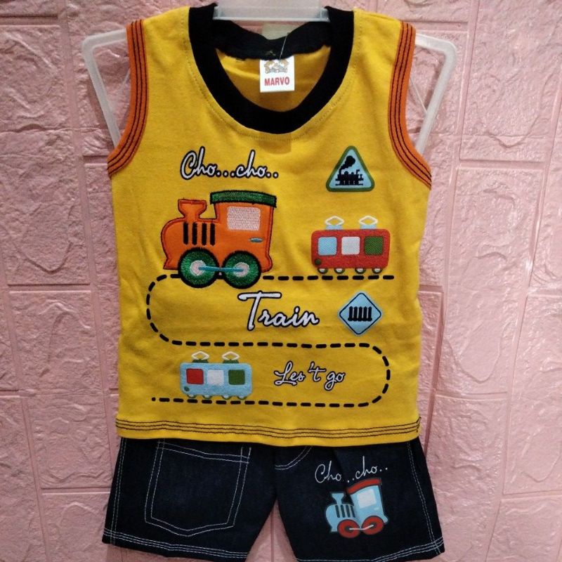 setelan baju anak laki import