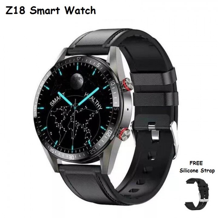 VIA6183 - Z18 Smart Watch - Sporty IP67 Waterproof 1.39-inch AMOLED Display