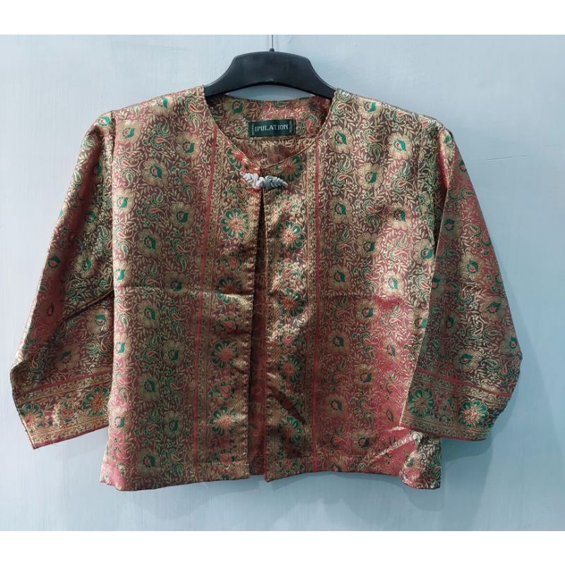 Prelove ❤️ Blazer Batik By Mirota Batik Jogja