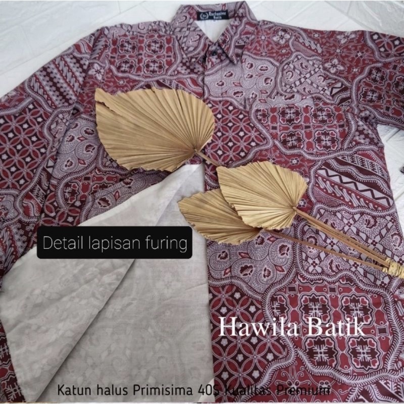 Couple Batik Ayah Anak Katun Premium