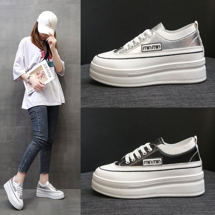 Sepatu Sneakers Perempuan Simple Import Sneaker Wanita Jalan Shoes Cewek Santai Outdoor SP-211
