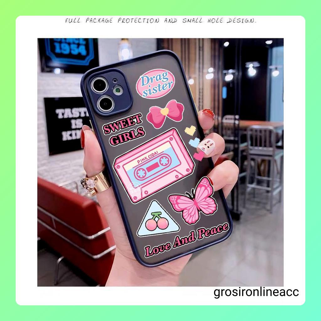 Casing Soft Kamera AA21 for Xiaomi Redmi mi S2 8 11 Lite a1 5x Poco C40 F3 Pro M3 M4 X3 NFC GT 5G