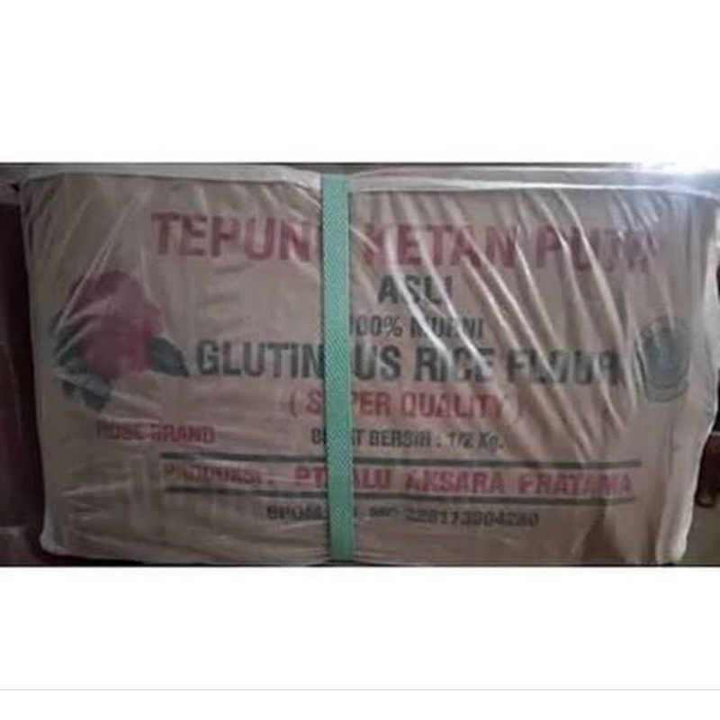 

TEPUNG KETAN ROSE BRAND 500 GRAM DUS ISI 20