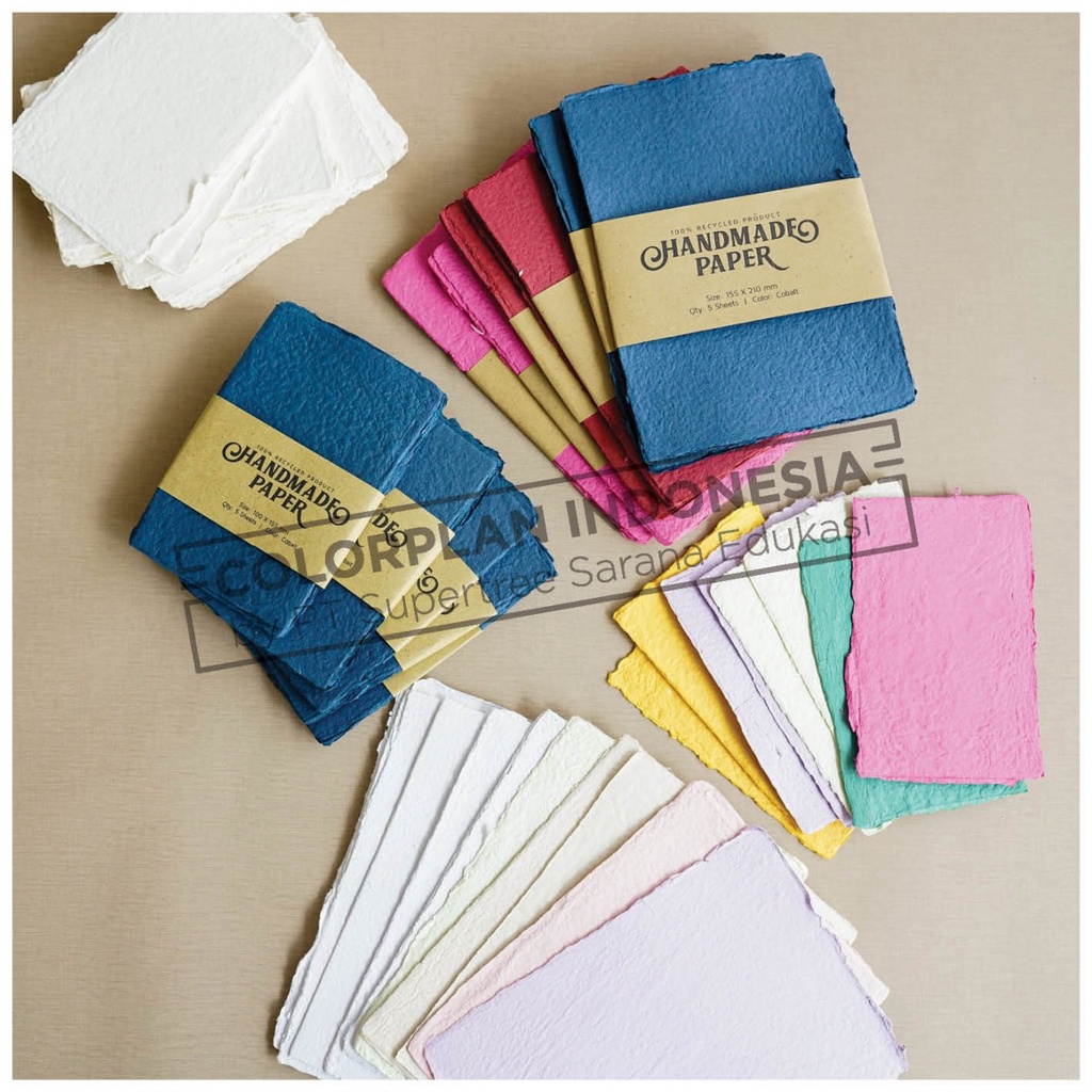 

Handmade Paper Colorplan Daur Ulang