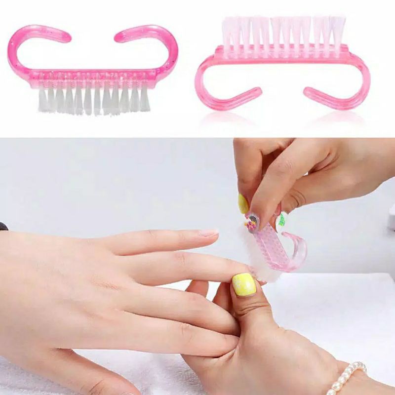 [COD] Sikat Kuku Nail Brush Manicure Pembersih Kotoran Debu Kuku Kecil Manicure Pedicure Portable