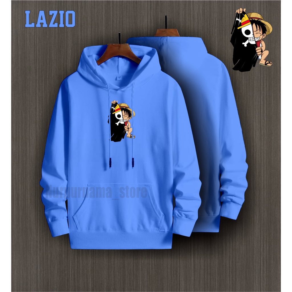 Jaket Hoodie Anime One Piece Luffy / Sweater Anime OnePiece