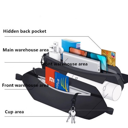 MIJIA Sports Leisure Chest Waterproof Bag - Tas Selempang