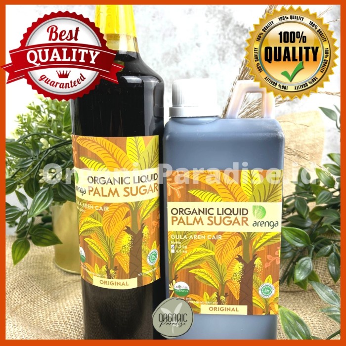 

Gula Aren Arenga Cair 1 Liter / Organic Palm Sugar Liquid 1 L Original