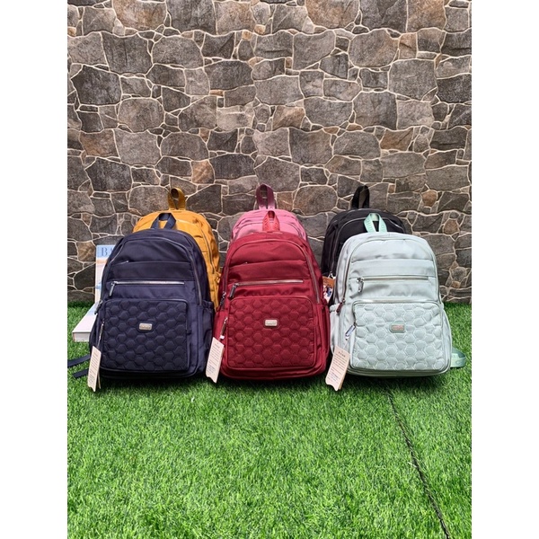 Tas Ransel Chibao 00510-22 Size Jumbo Muat laptop size 43x15x30 cm. Tas Wanita Tas Ransel Wanita Import BEST SELLER TERBARU BISA BAYAR DITEMPAT.!!!!