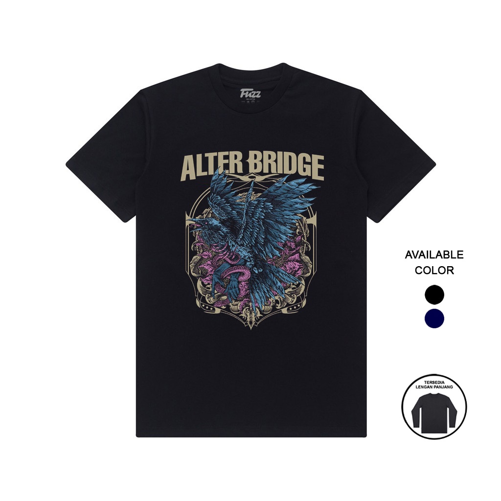 KAOS BAND ALTER BRIDGE T SHIRT BAJU DISTRO MUSIK ROCK PRIA WANITA DEWASA ORIGINAL BANDUNG