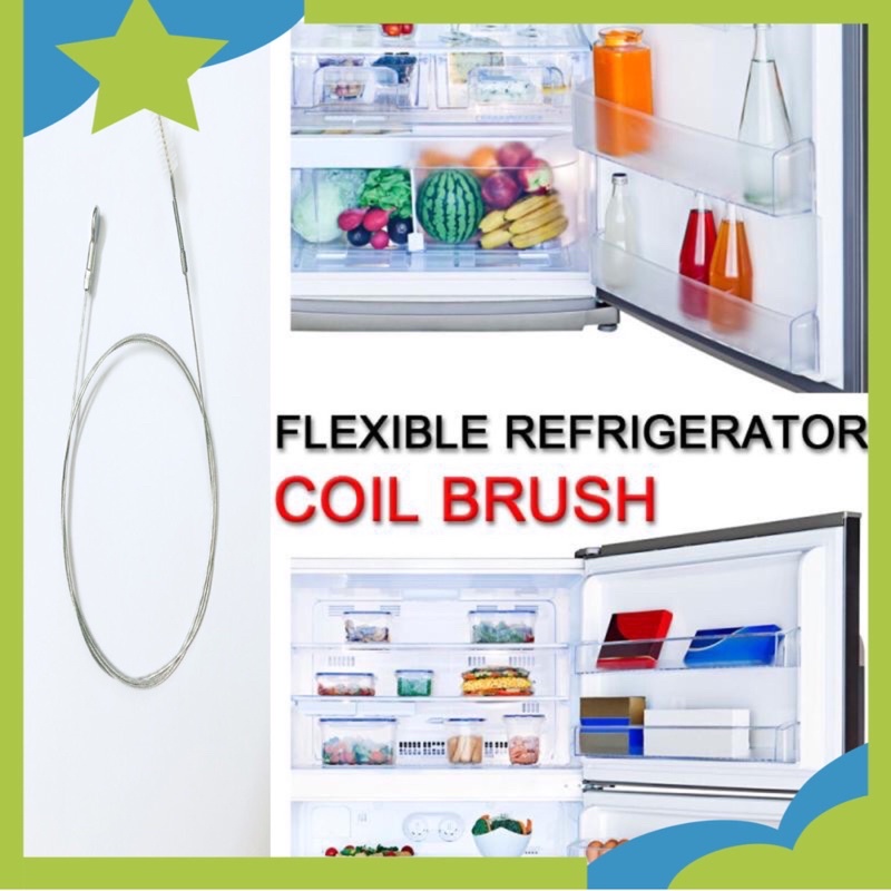 Sikat kawat bersih pembuangan air kulkas /sikat AC bocor/ SIKAT selang pompa galon/Brush Refrigerato