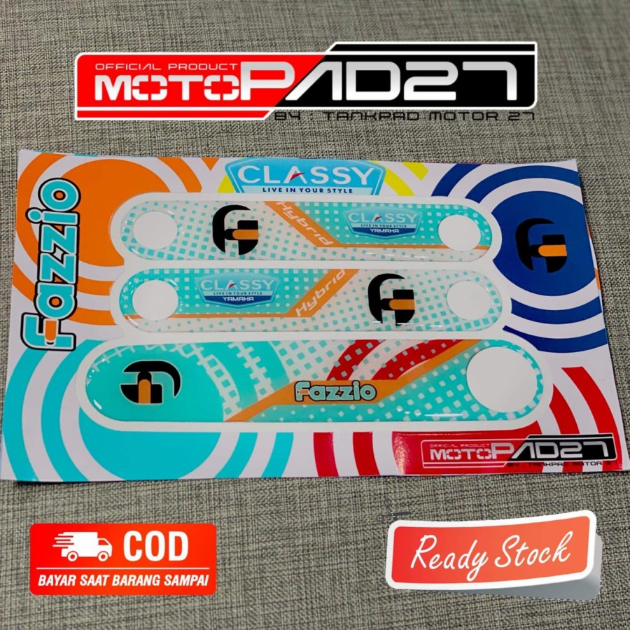 Motopad27 Sticker stiker resin panel depan samping body yamaha Fazzio 125