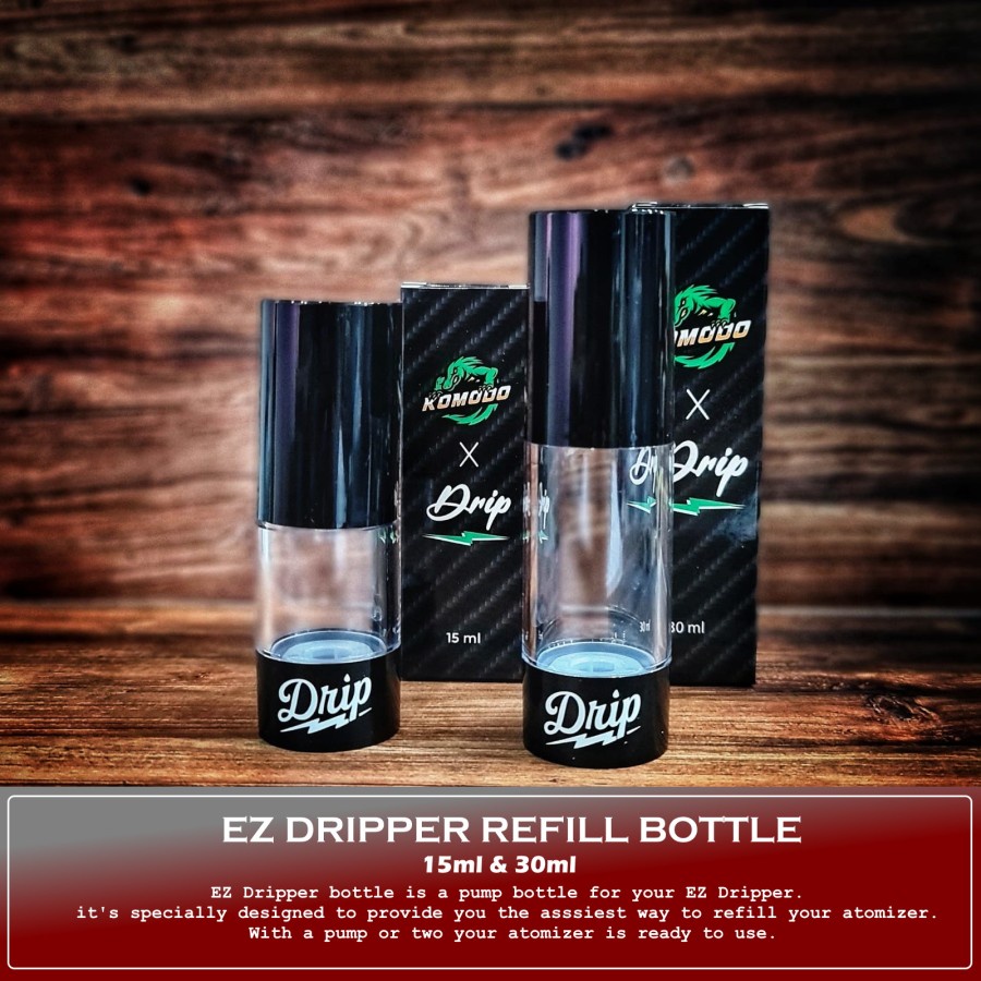 SHOGUN EZ Dripper Bottle 30/15ML Botol Liquid Anti bocor Authentic