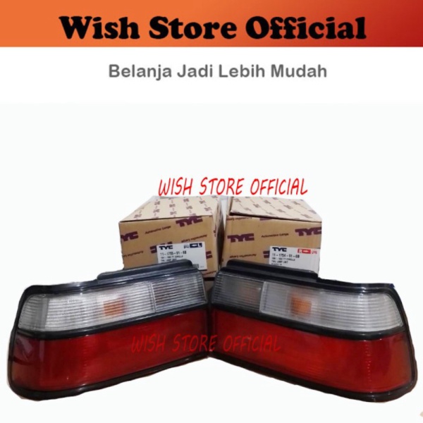 TERMURAH Lampu Stop Lamp Rem Sein Belakang Toyota Corolla Twincam 1991 1992 TYC - Kiri LH berkualita