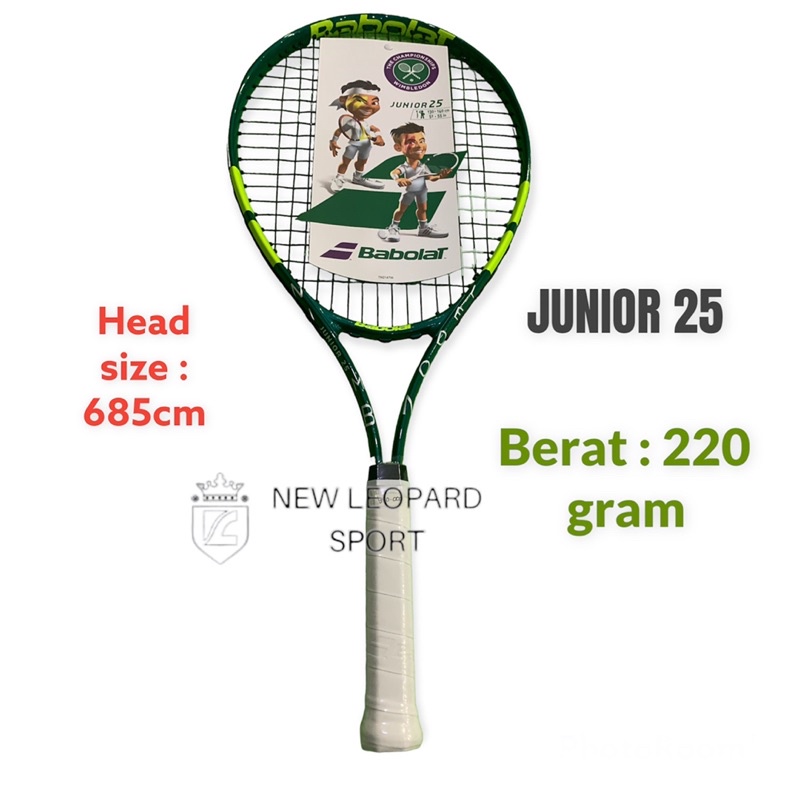 Raket tenis babolat wimbledon 25