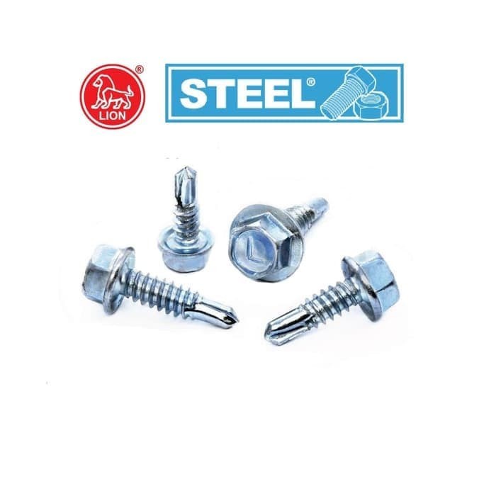 SEKRUP 10X16 PANJANG 1,6CM / BAUT ROOFING / SEKRUP BAJA RINGAN