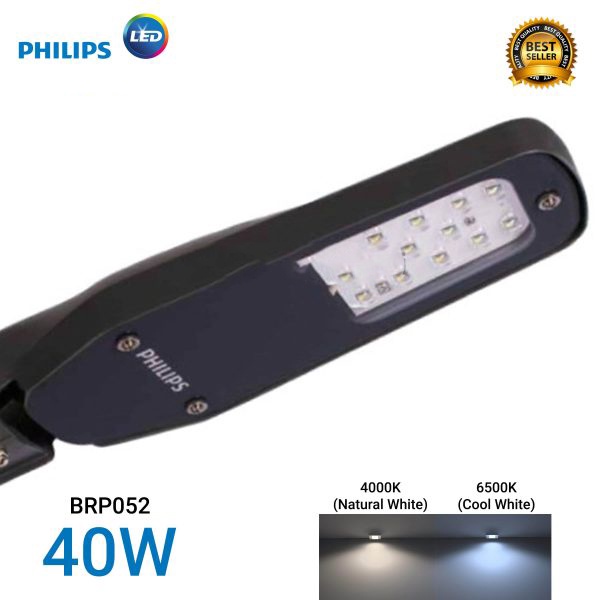 LAMPU JALAN PHILIPS LED BRP052 40W 40 WATT CAHAYA PUTIH