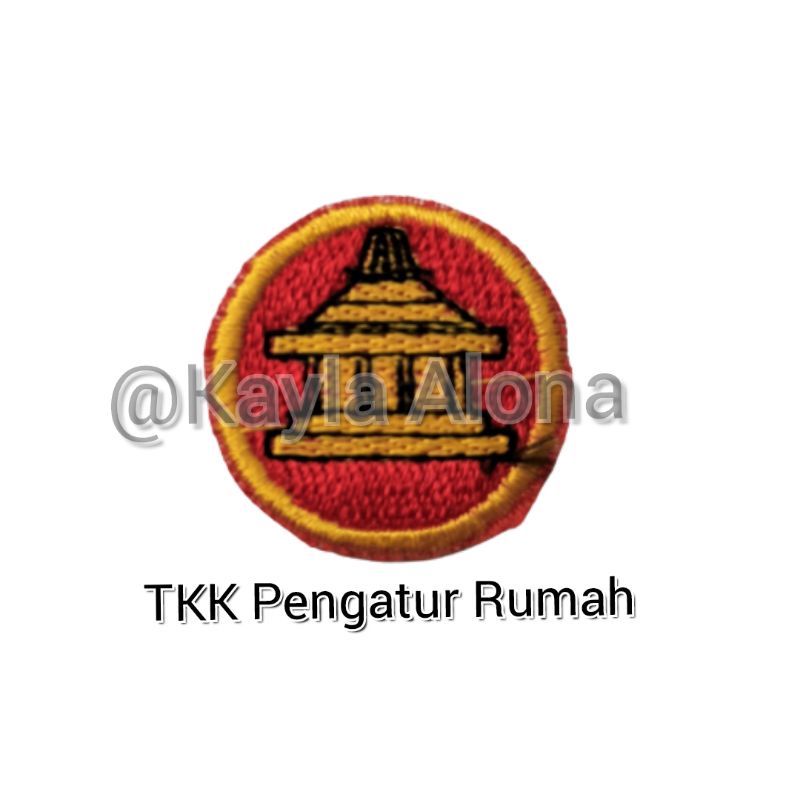 BET / BADGE TKK WAJIB PURWA PENEGAK ( 1 PAKET = ISI 10 TKK WAJIB )