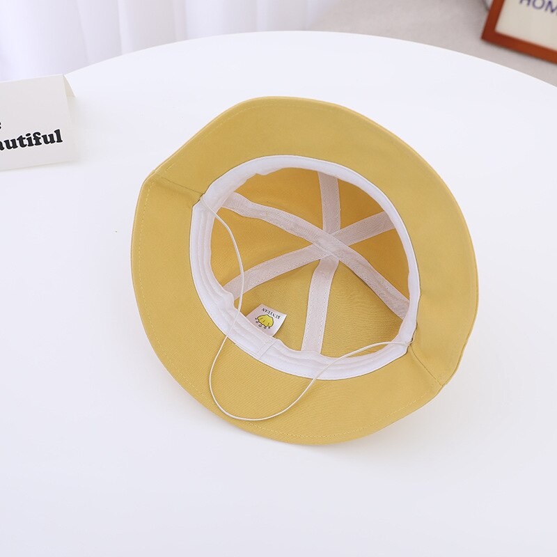 COD- Topi Bucket Hat anak anak unisex usia 1-5 tahun / topi premium lucu MOTIF POLOS bucket hat / topi lucu impor ala korea