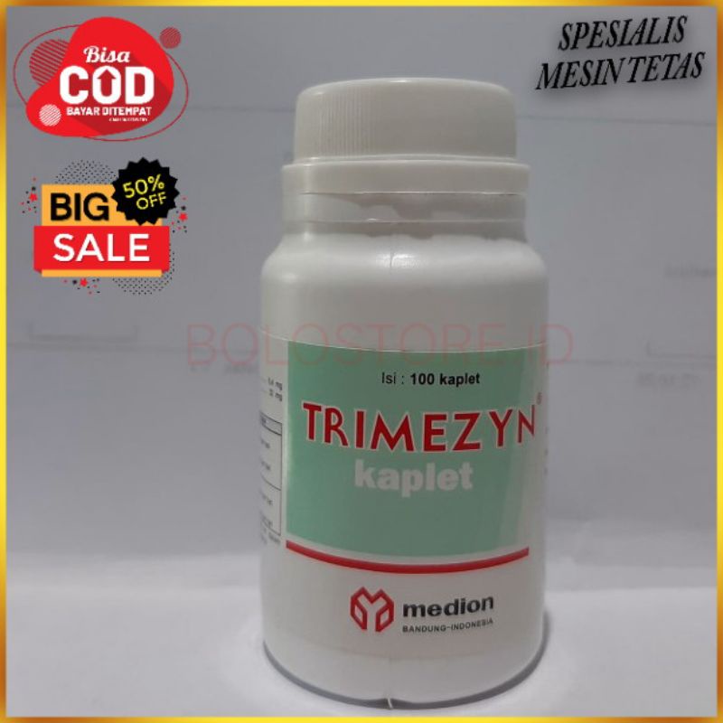 TRIMEZYN 100 Kapsul - Obat Pilek Ngorok Pulorum Ayam Pneumonia Babi