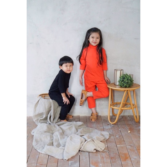 RACHIDKIDS / SETELAN ANAK LUCU / TURTLENECK SET