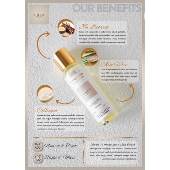 B'NZIE BEAUTY FACIAL WASH