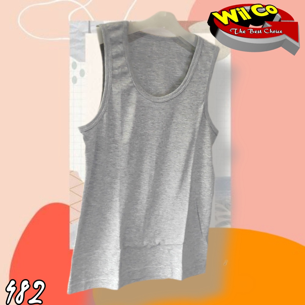 K482 - KAOS DALAM PRIA KAOS PRIA SINGLET PRIA PAKAIAN DALAM PRIA AGREE SIZE M - XL HARGA PER 1 PCS