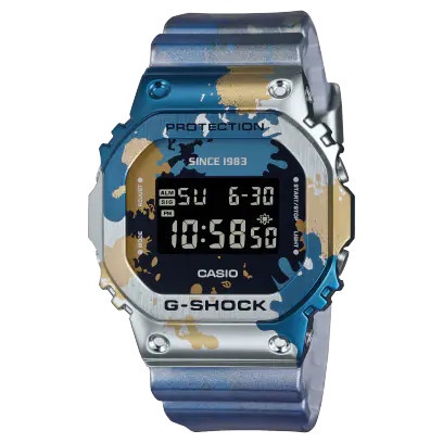 CASIO G-SHOCK GM-5600SS-1D GM 5600SS 1D ORIGINAL GARANSI RESMI