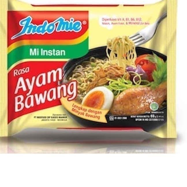 

code1x1Wl--Indomie Kuah Ayam Bawang 1 Dus / Karton isi 40 Pcs Mie Instan